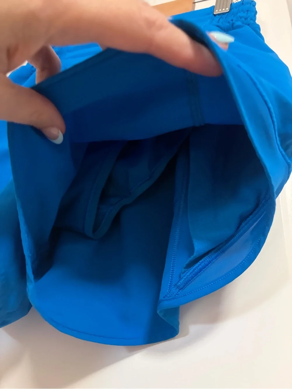 🍋🏃🏽‍♀️Lululemon Hotty Hot Bright Blue Running Athletic Activewear Shorts🧘🏽‍♀️🍋